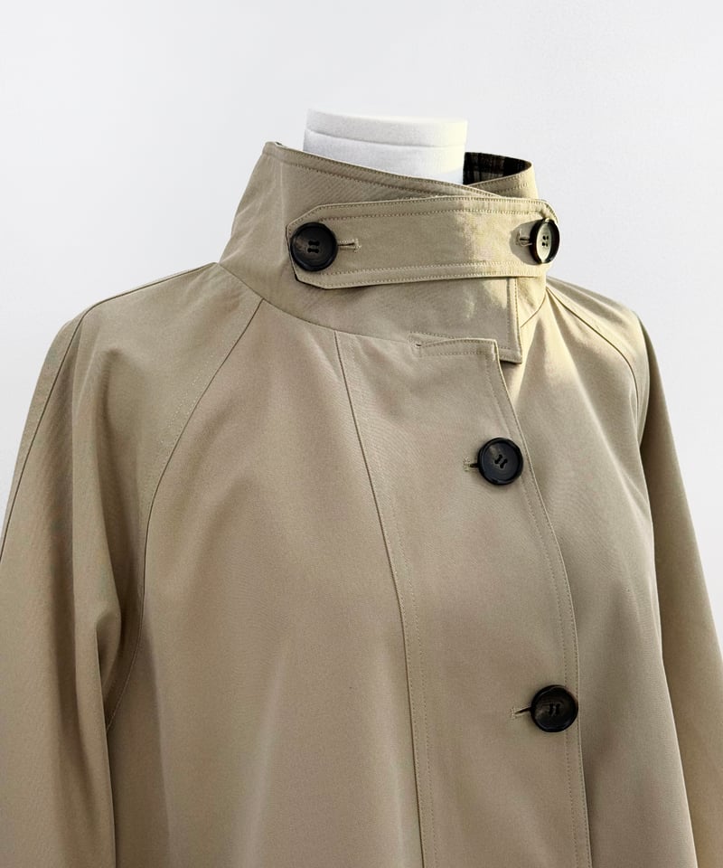 ジャケット・アウター nalm. reversible frill half trench 数量限定再入荷】reversible frill half trench | Nalm.