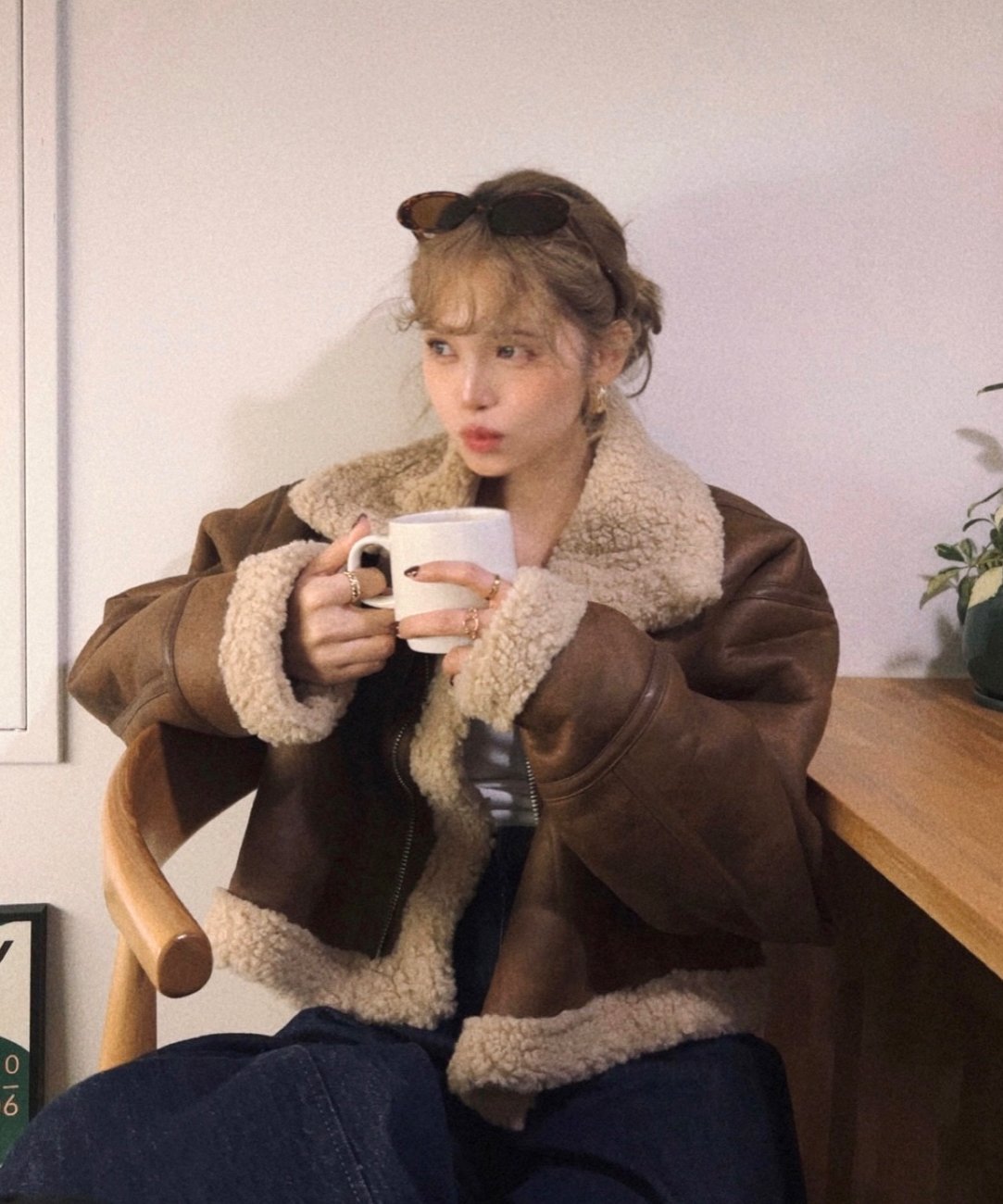 最終値下げ！ nalm. なるむ スウェードムスタンジャケット/brown スウェードムスタンジャケット/brown | Nalm.