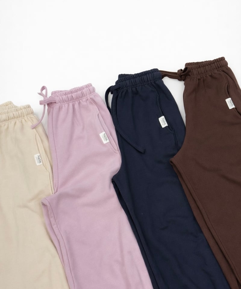 drawstring sweat set-up / sakura pink | Nalm.