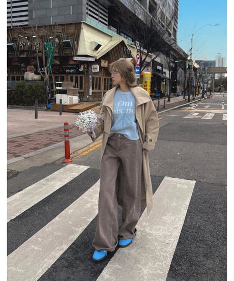 Nalm. long trench coat