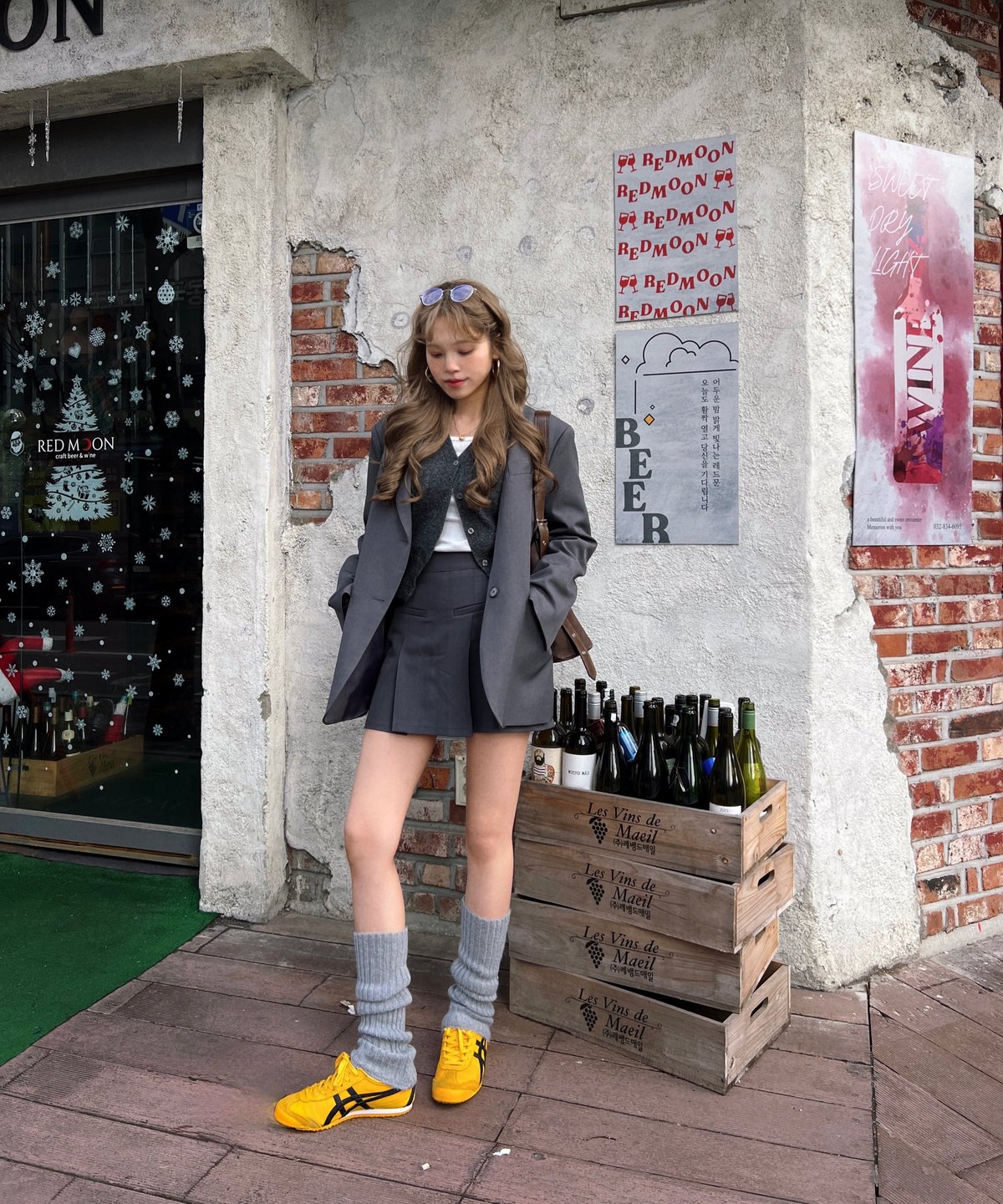 【完売品】Nalm. リボン　テーラードジャケット黒 再入荷】ribbon-tailored jacket / gray | Nalm.