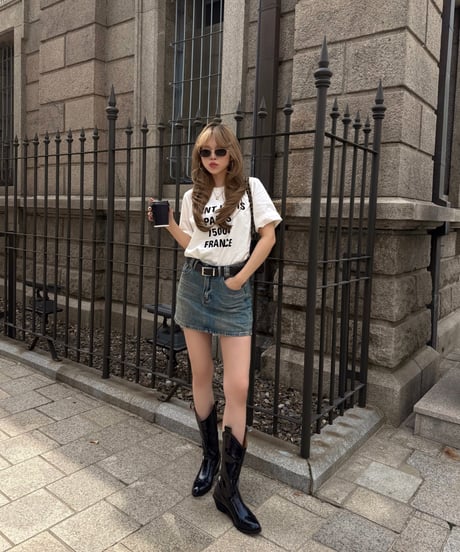 PARIS tee /black