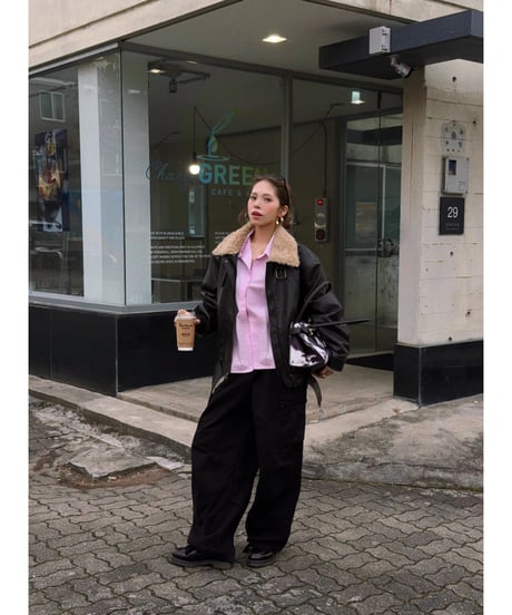 urban color shirt / pink