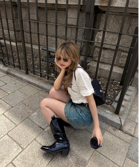 PARIS tee /black