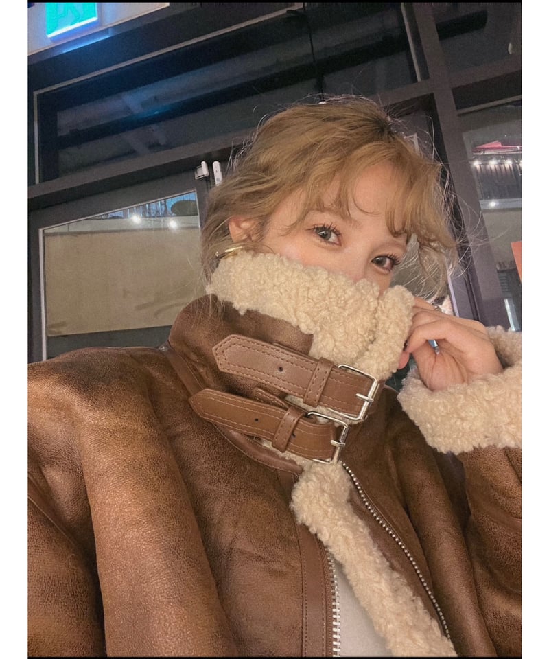 最終値下げ！ nalm. なるむ スウェードムスタンジャケット/brown スウェードムスタンジャケット/brown | Nalm.