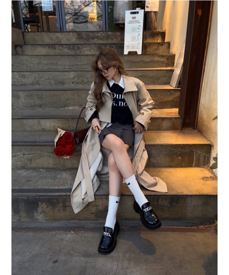 Nalm. long trench coat