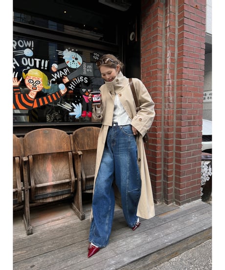 Nalm. long trench coat