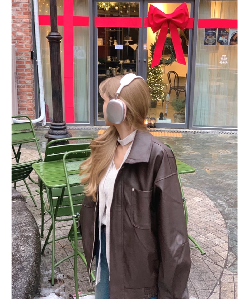 完売 Nalm. ナルム ヴィンテージライダース/ブラック 韓国 【公式通販】