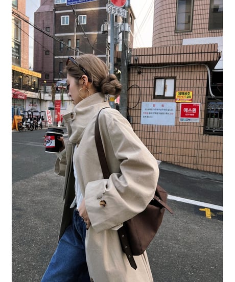 Nalm. long trench coat