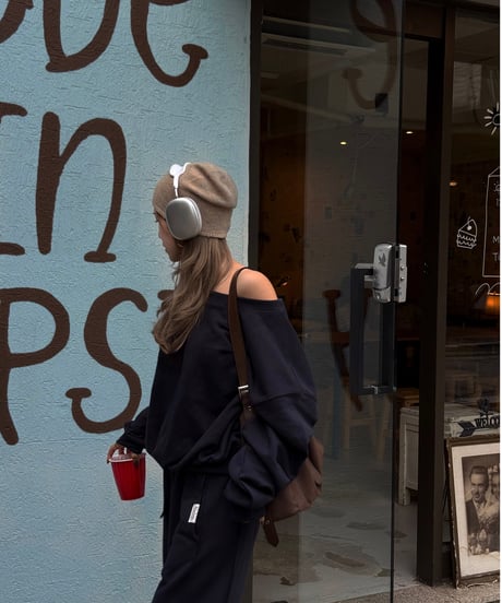 drawstring sweat set-up / navy