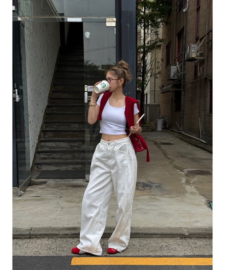 cropped mini tee