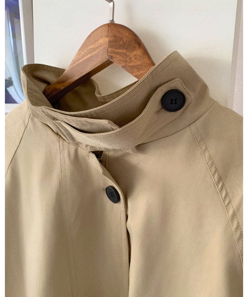 大人気再入荷】fril half trench | Nalm. 大人気再入荷】fril half trench | Nalm.