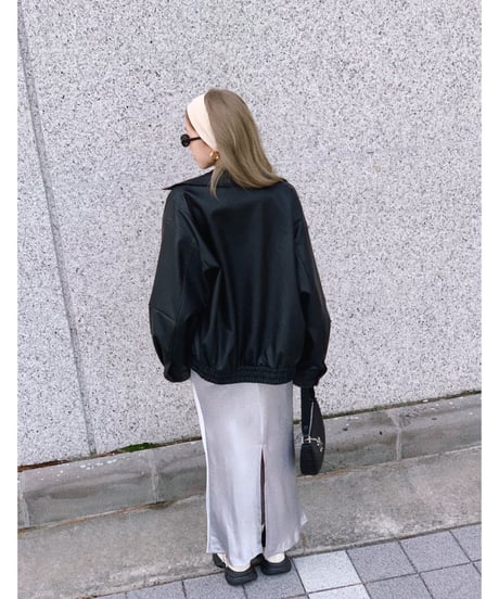 シャインスリットロングスカート