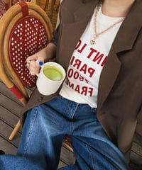 PARIS tee /red