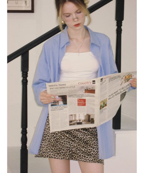 レオパードミニスカート