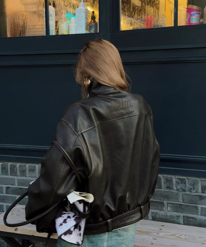 Nalm. vintage leather jacket / dark brown | Nalm.