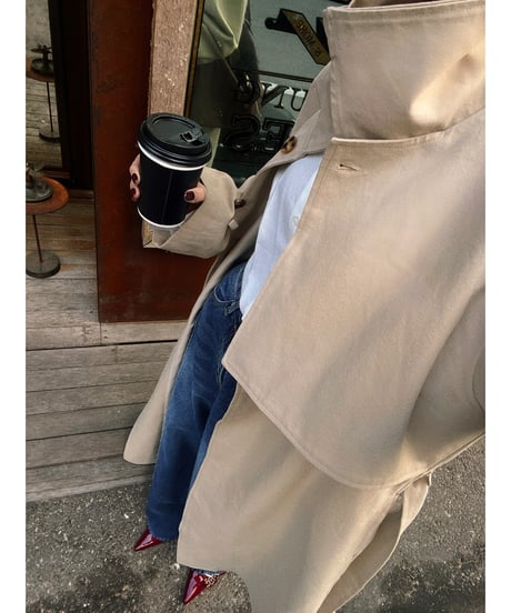 Nalm. long trench coat