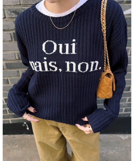 oui spring knit