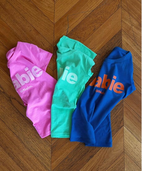 【7/14再入荷】 babie mini tee / candy pink