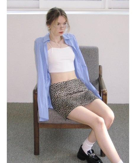 レオパードミニスカート