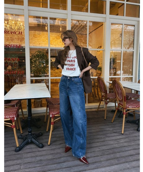 PARIS tee /red