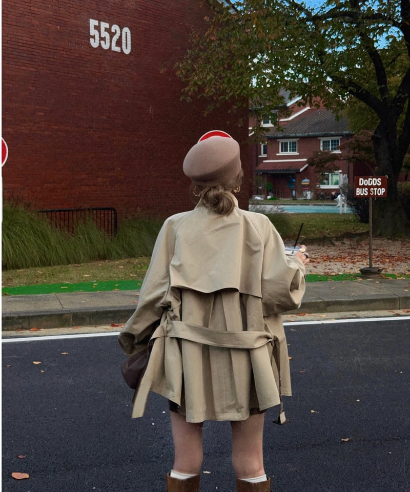 reversible frill half trench | Nalm.