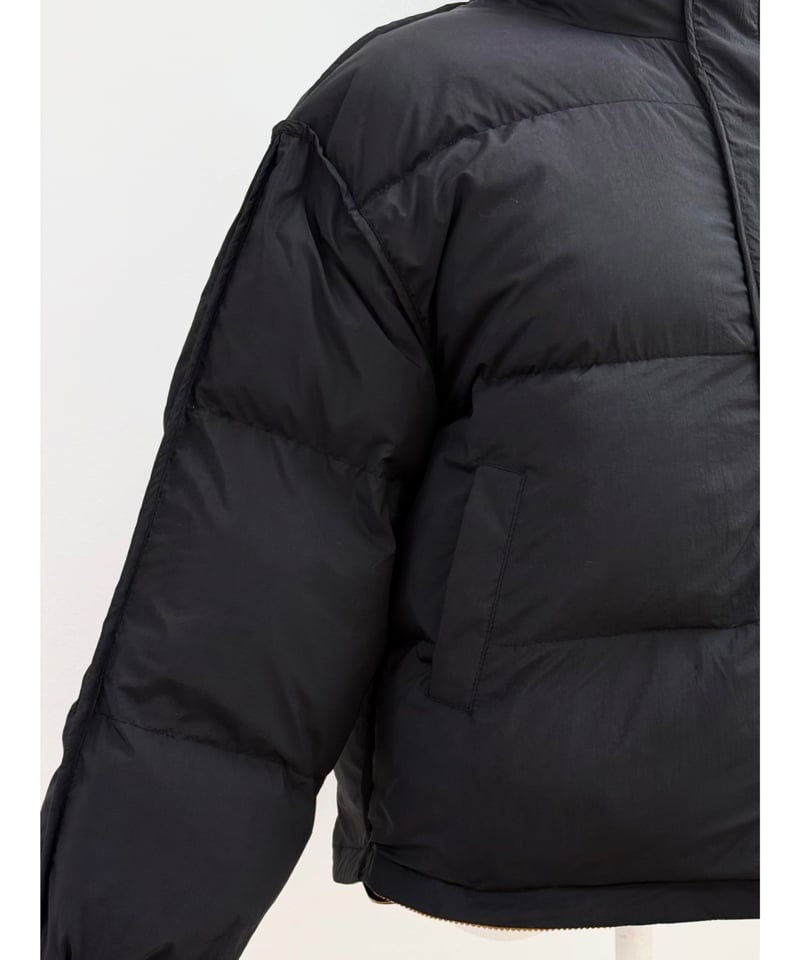 reversible logo down jacket | Nalm.