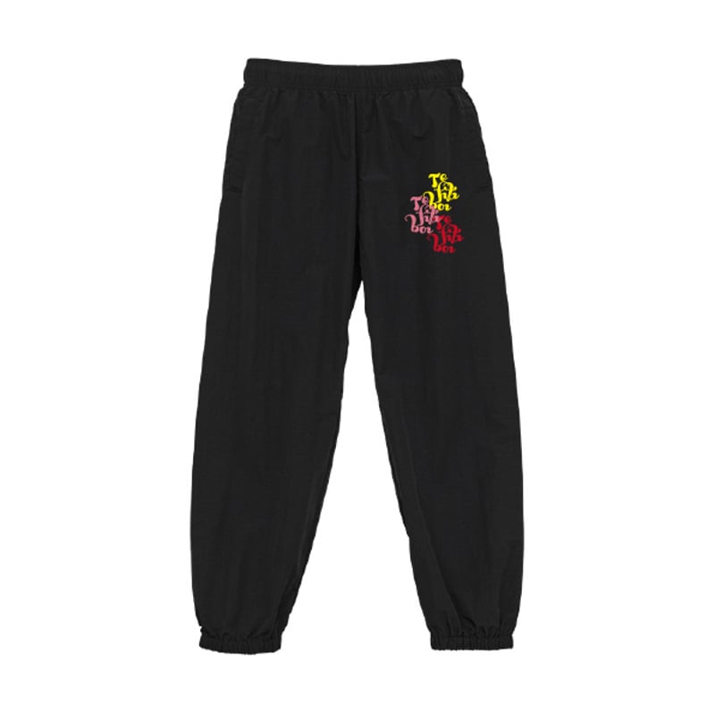 TFB LOGO NYLON PANTS BLACK | Te Fiti Boi TFB LOGO NYLON PANTS BLACK | Te Fiti Boi