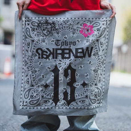 TFB BANDANNA LtGRAY