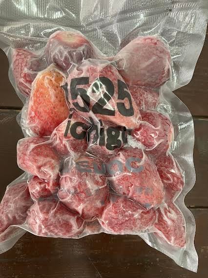 お得な冷凍いちご 紅ほっぺ ジャム、スムージー、加工用 2kg(真空