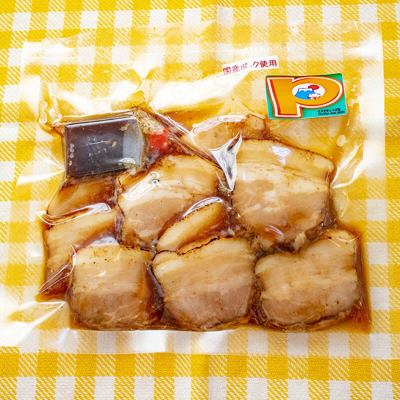 国産豚・特製タレ使用】自家製チャーシュー 100g | ピスタぎょうざ