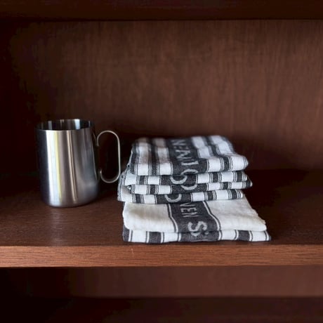 KITCHEN TOWEL　SATIN LOGO LINE