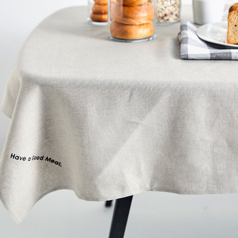 帝国繊維 LINEN COMROT リネンコンフォート テーブルクロス TABLE CLOTH MEDIUM PLAIN | GOOD LINEN SUPPLY