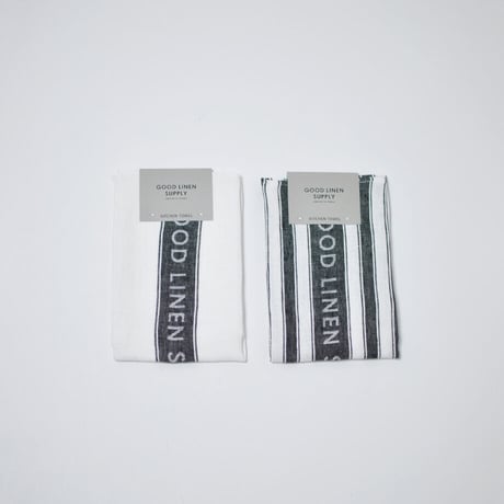 KITCHEN TOWEL　SATIN LOGO LINE