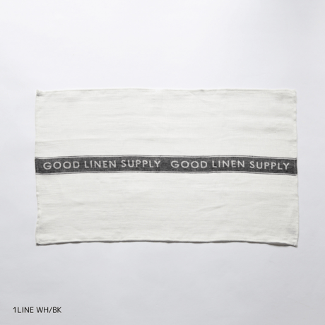 KITCHEN TOWEL　SATIN LOGO LINE