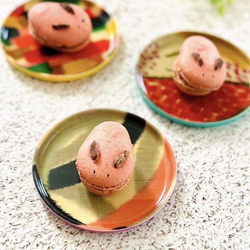 豆皿コースター(2個セット) φ10cm | 霜旦舎 定右衛門商店｜着物トレー