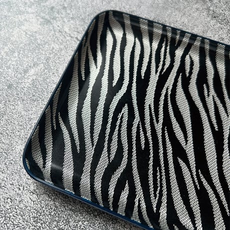 【博多織トレー】 21×12cm ゼブラ Zebra