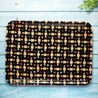 トレー(LL) 折敷 38×28cm【銘仙】ドットスクエア
