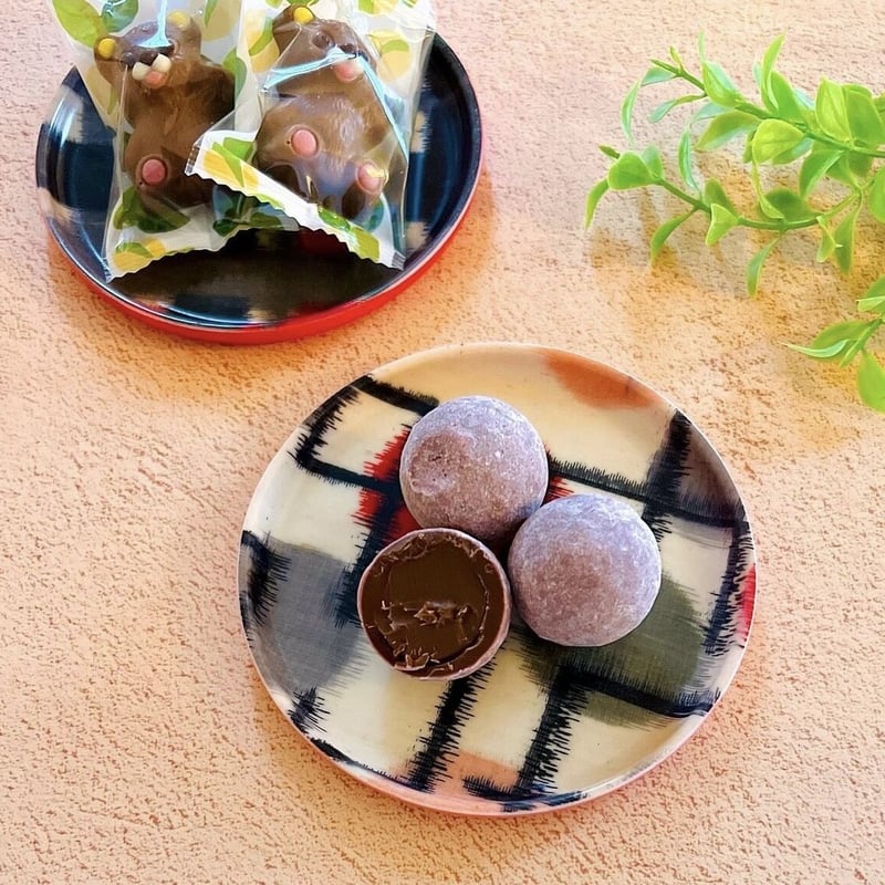 豆皿コースター(2個セット) φ10cm | 霜旦舎 定右衛門商店｜着物トレー