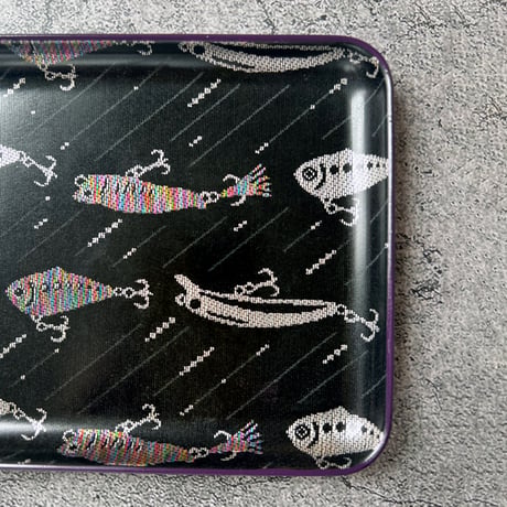 【博多織トレー】 21×12cm ルアー Lure