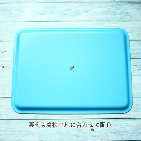 トレー(LL) 折敷 38×28cm【伊勢崎銘仙】ポルカドット