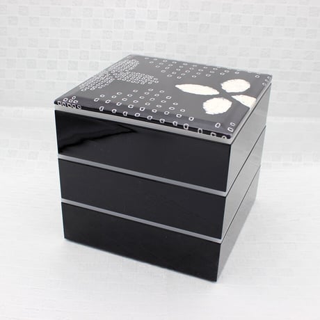 CATEGORY 3段重箱 18cm角 | 霜旦舎 定右衛門商店｜着物トレー