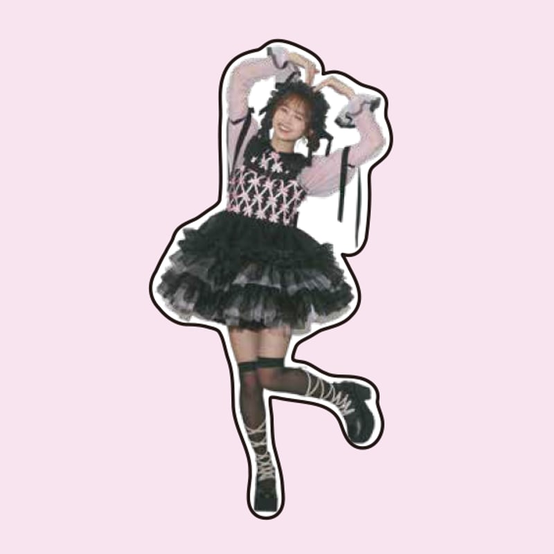 三品瑠香生誕グッズ2024 - 貼れば全てが良くなるステッカーセット | ST