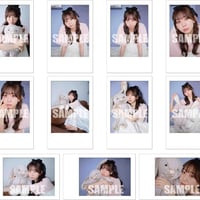 松田美里生誕グッズ2022 - ランダムチェキ3枚セット(全11種)