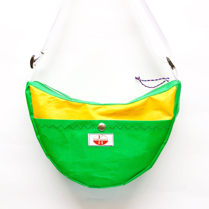 チューリップバッグ イエロー×グリーン | Factory Hatchman