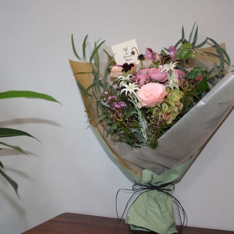 bouquet L pink