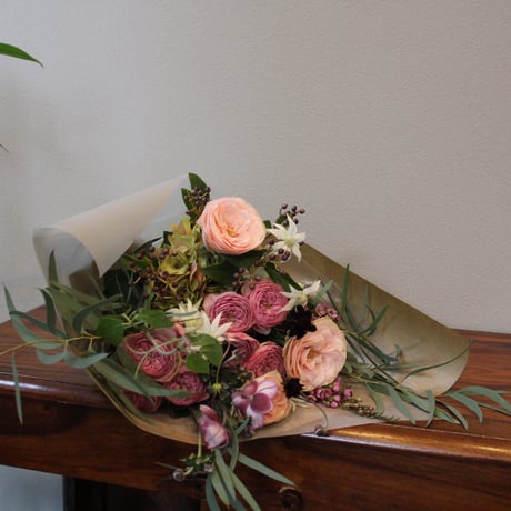 bouquet L pink