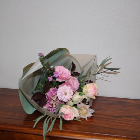 bouquet M pink