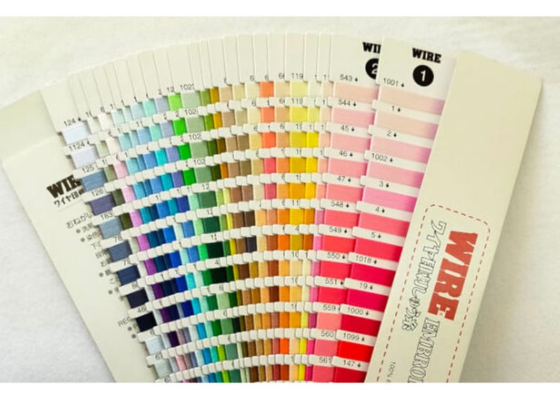 刺繍見本見積もり用 DMC刺繍糸・色見本帳セット