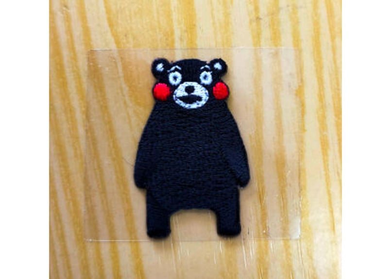 シールワッペン】くまモンワッペン | ししゅう糸屋さん